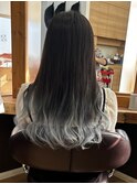グラデーションシルバー