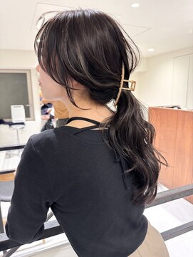 アミリー ひたち野うしく店(Amily) ハイライトバレイヤージュダブルカラーケアブリーチ30代40代