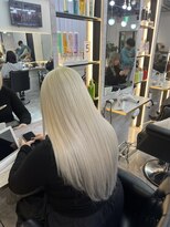 ラピス 千葉(Lapis)&nbsp;【Lapis千葉 今村としき】ホワイトブロンド×エクステ