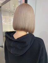 テーマ 下北沢(Thema) ボブ白髪染め白髪ぼかしブリーチなしダブルカラー下北沢