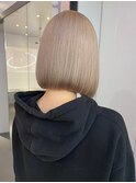 ボブ白髪染め白髪ぼかしブリーチなしダブルカラー下北沢