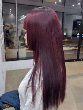 ノートエートル 西金沢(Nought etre) レッドカラー10代20代30代ダブルカラー