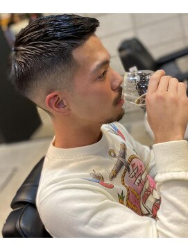 フランクス バーバー ウエストトウキョウ 吉祥寺店(FRANK’S BARBER WEST TOKYO) クロップミドルスキンフェード