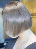 20代30代40代ミニボブショコラアッシュ透明感小顔ブリーチなし