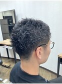 メンズスパイキーショート