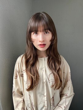 カゼ ダイカンヤマ Kaze DAIKANYAMA ゆるレイヤーロング/ニュアンスパーマ/姫カット