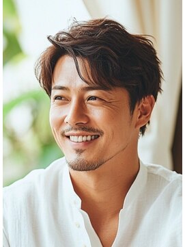 メンズ ルシードスタイル アウラ 松戸市五香(LUCIDO STYLE Aura) ベリーショート【五香#メンズカット#＜理容室＞#ブリーチ#眉毛】