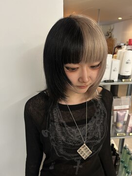 カルテ(QUARTE) クルエラカラー　ツートーンデザインブリーチ