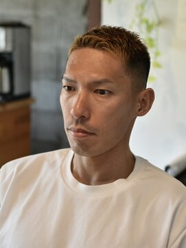 リム メンズヘア(LIM men's hair) 夏髪濡れ感フェードソフモヒ【メンズカット/倉敷/中島】