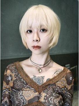 ボコカ(bococa) 【macana指名】ウルフショートボブレイヤーケアブリーチ