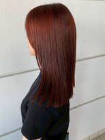 セプト 天神大名(SEPT.)&nbsp;オレンジカラー 暖色 ダブルカラー 髪質改善 レイヤーカット