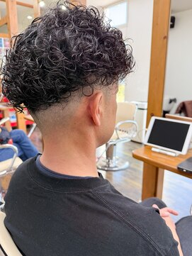 チームボス(Team BOSS) プードルパーマスタイル