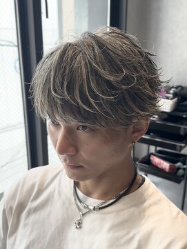 エデアンルクラ 下通(EDEAN Leclat) 熊本シースルーフェザー メンズローライト メンズヘア メンズ