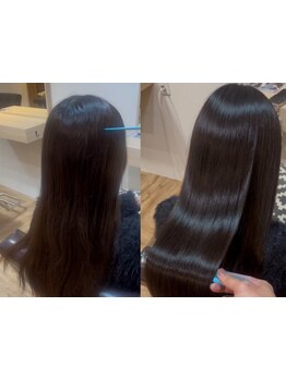 【難波/心斎橋すぐ】うるツヤ美髪になれる“髪質改善特化サロン”《酸性ストレート》《髪質改善縮毛矯正》