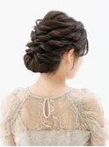 結婚式およばれヘア