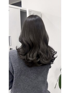 リュール バイ ヘッドライト 北千住店(lueur by HEADLIGHT) 北千住/オリーブベージュ/韓国風レイヤー/うる艶