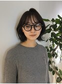 bob lyer/ olive color/透明感カラ