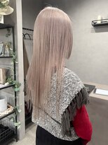 リアン(lien)&nbsp;ホワイトベージュ×レイヤーカット