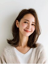 コアフィールド マサコ島田店&nbsp;大人ガーリー/ダークアッシュ/似合わせカット