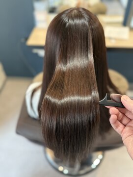 アイノアヌエール 代々木店(AInoa Nouer) 【プレミアム髪質改善】縮毛矯正×艶カラー/代々木新宿/髪質改善