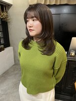 ノエル 池袋店(noel)&nbsp;【noel】hachi×レイヤーカット ブリーチなしダブルカラー