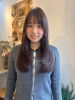 ベラアンドヘア(BELLA&HAIR)&nbsp;レイヤーカット×ブラウンカラー