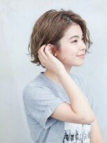 アッシュ 川口店(Ash)&nbsp;髪質改善/透け感グレージュ/前髪パーマ/ハイライト/川口駅/川口