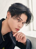 メンズヘアセンス 渋谷(MEN'S HAIR SENSE)&nbsp;ニュアンスパーマ/センターパート/メンズ/眉毛/フェザーパーマ