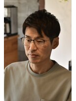 リム メンズヘア(LIM men's hair) 夏髪爽やかアップバング【倉敷のメンズカット専門店/美容院】