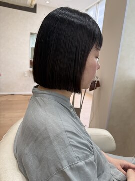 ジャパンデザイナーズアカデミー 艶々髪質改善ストレート