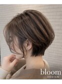 白髪ぼかしハイライトスタイル