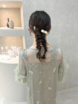 ヴィサージュアクト(VISAGE a.c.t)&nbsp;大人カワイイ編みおろしヘア*