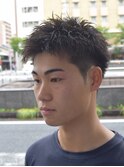 MEN`SHAIR/スパイキーショート/フェザーパーマ/烏丸御池F