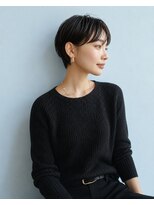 ユニット 蕨西口店(UNIT)&nbsp;ショートボブ髪型20代30代40代50代前髪あり前髪なし面長丸顔蕨駅