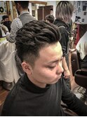オールバック×パーマ【HOMME HAIR ZERO伊藤】