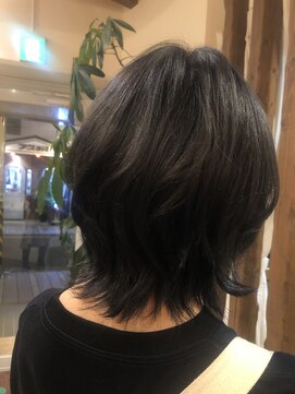 ヘアーラウンジ オハナ(Hair Lounge ohana) ダークトーンのグレーカラー