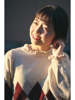 エミュ 天文館店(eMu) 女の子らしさのあるショートスタイル