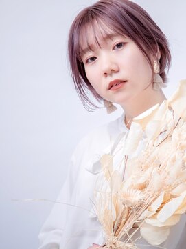 キッカ(kicca) 【kicca】シースルーバング×ショートボブ