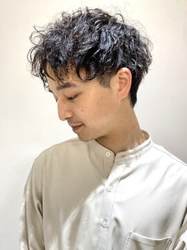 フォーク FOLK 【FOLK】スパイラル センター マッシュ ツーブロック ツイスト