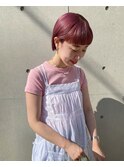 pink mini bob/momoka