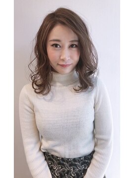 ネイロ 錦糸町(NeiRo) ボブカーキグレージュマッシュショート大人かわいい