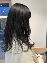 ホーム(HOME)&nbsp;レイヤーロング　ブルーブラック