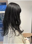 レイヤーロング ブルーブラック