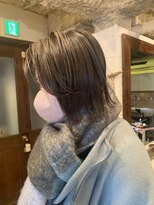 ラレイ(Lalei)&nbsp;＊ダブルカラー グレーカラーシルバーカラー 表参道