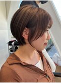 似合わせカット×アースカラー