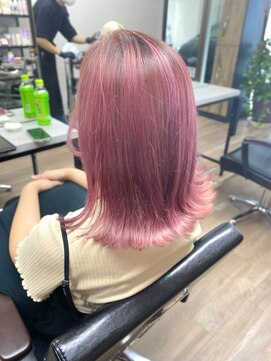 ヴィフ 大船(VIF) ピンクカラー/韓国風カラー/大船駅/大船/ケアブリーチ/鎌倉/学割