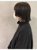 個性派ボブインナーカラー