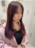 髪質改善＊大人かわいい＊ヴァイオレットピンク【Zina 池袋】