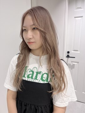 ゼスト 八王子店(ZEST) ホワイトミルクティー/艶髪ハイトーン【佐々木麻衣】