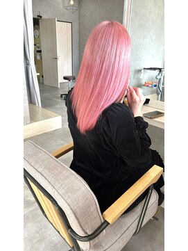 ムード タテマチ(mood tatemachi) ケアブリーチでシアーピンク